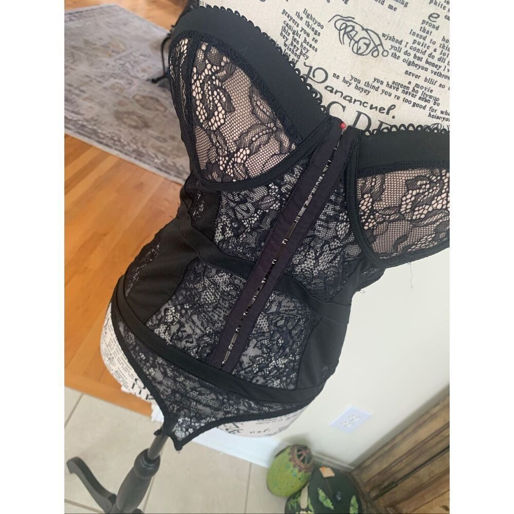 Black Lace Corset